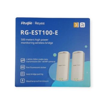 RG-EST100-E Ruijie Wi-Fi Bridge Pre Paired Kit Packaging Small