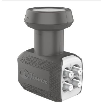 Tower Electronics Quad LNB HGLN Angle View